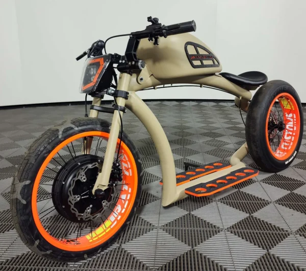 Jrat Custom Orangutan Edition – Jrat custom electric bike